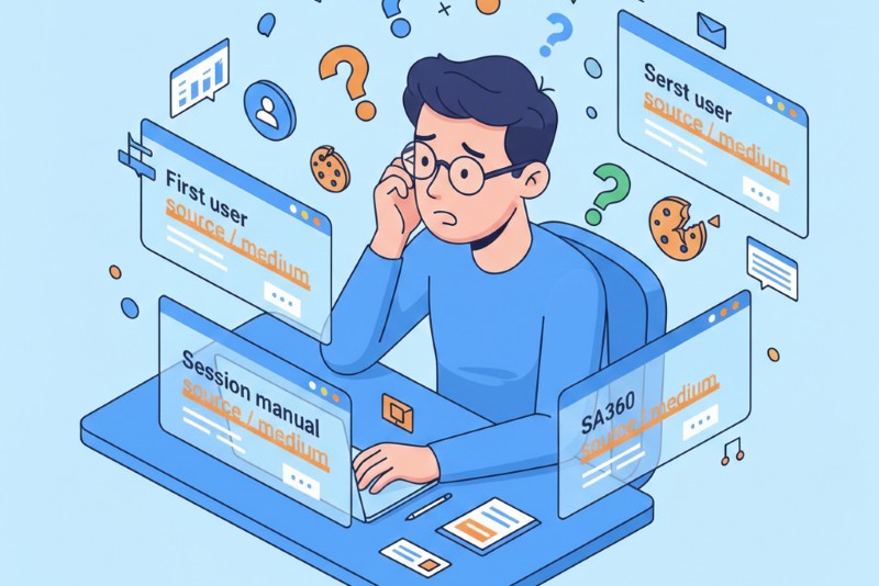 Proč má zdroj návštěvnosti v GA4 různá jména?