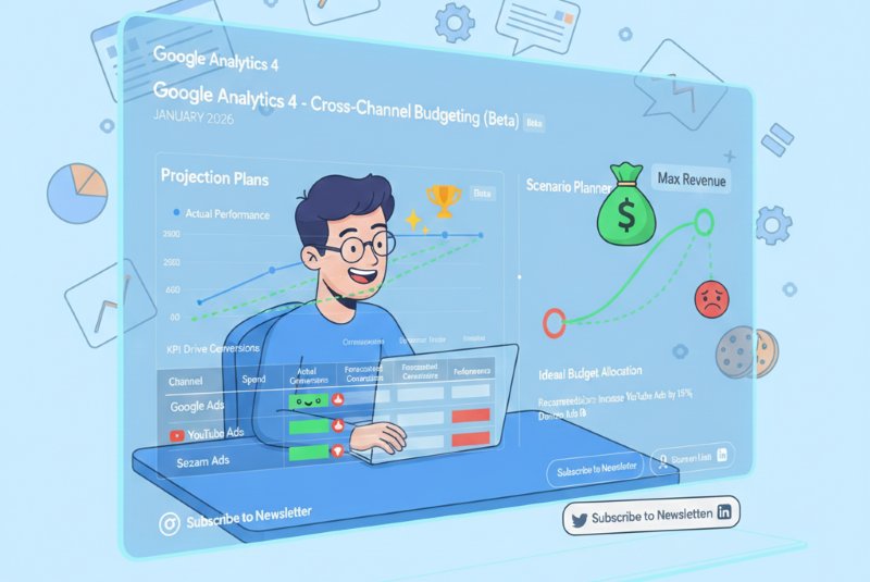 Novinky v GA4 – rozpočtování a budgeting