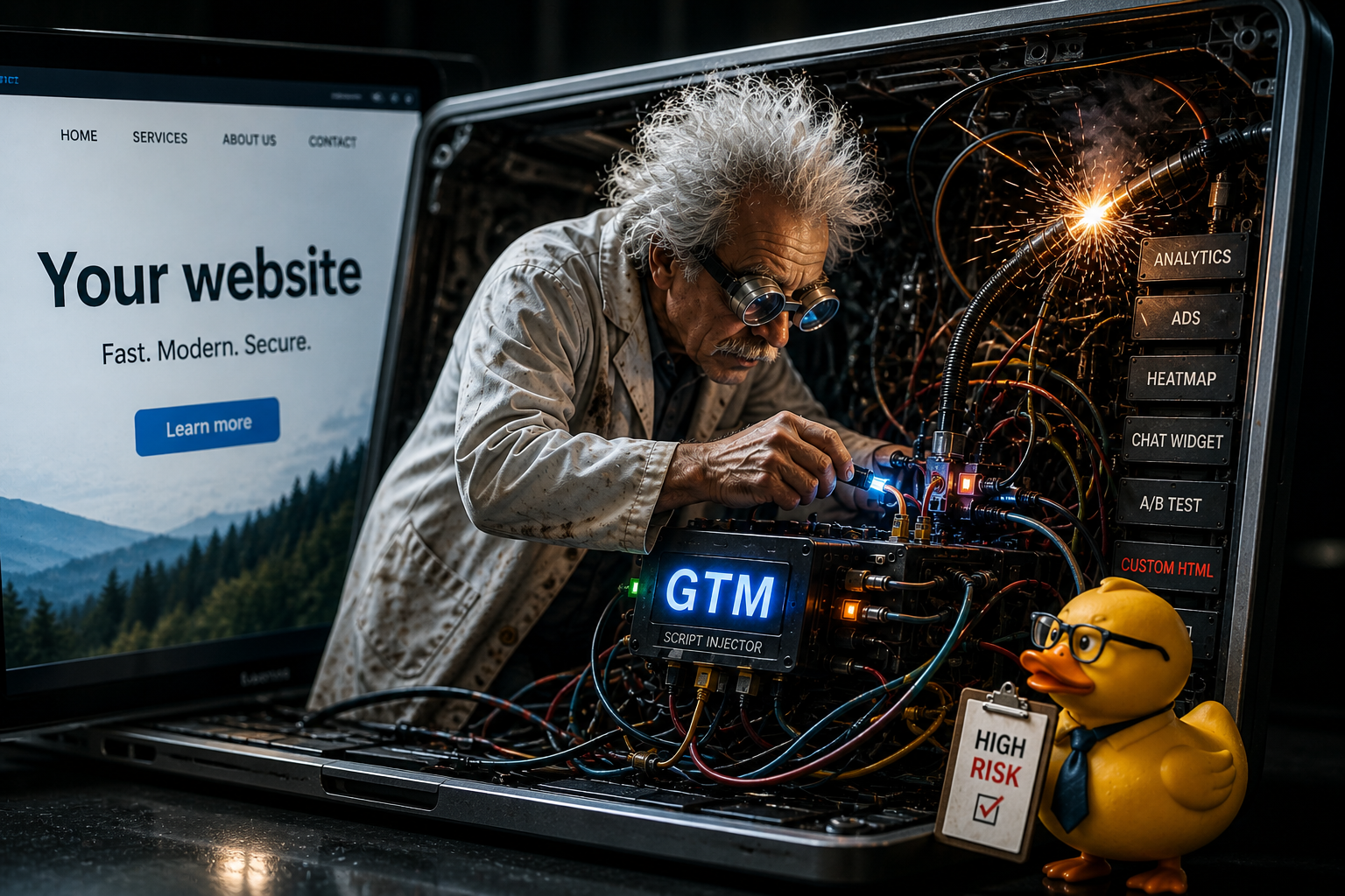How to Break a Website Using Google Tag Manager